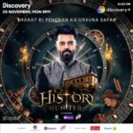 Maniesh Paul Instagram - From Brihadeeswara Temple's opulence to Nalanda University's wisdom, India's past whispers stories of cultural richness. Within these whispers lies the invitation to rekindle the true essence of our heritage. Today we extend this invitation to all. Ready to take the first step? Watch "History Hunter", premiering on 20th November, Monday at 9PM only on #DiscoveryChannelIndia and @discoveryplusIN Co powered by @mgmotorin | @phonepe | Harpic Associate Sponsors @flipkart | Lotte Choco Pie #DiscoveryChannelIn #DiscoveryPlusIn #ManishPaul #HistoryHunter #IndianHistory #India #History #IncredibleIndia #NalandaUniversity #BrihadeeswaraTemple #TipuSulthan