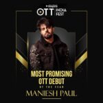 Maniesh Paul Instagram - GOD IS KIND!won the MOST PROMISING OTT DEBUT AWARD. Thank you @realbollywoodhungama for the honour! Thanks to all the fans and people who loved my work in my web series RAFUCHAKKAR. This means a lot to me…keep showering your love and promise to keep you entertained 🤗🤗🙏🏼🙏🏼♥️♥️ #mp #gratitude #love #web #rafuchakkar