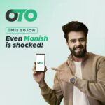 Maniesh Paul Instagram - 2Wheeler EMIs So Low, Shock Toh Lagega Hi! Yakeen Nahi Hota? Download the App or Check the link in our Bio😉 #Think2WheelerThinkOTO