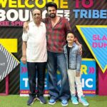 Maniesh Paul Instagram - Happy Father’s Day @jagmohanpaul papa🤗🤗cant thank you enough for all the guidance,blessings and above all the humour that comes from you…I hope to pass this on the this lil one in the picture and hope that I make you both proud!!love you #mp #fathersday #love #blessed #papa #pitaji