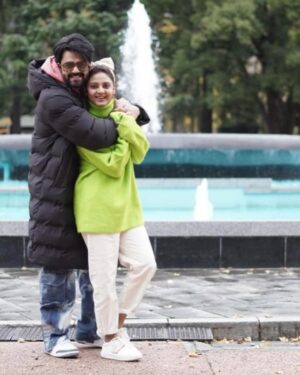 Maniesh Paul Instagram - Happy BIRTHDAY @sanyuktap from the man who has a lifetime membership card of “tumhe lifetime irritate karoonga”😜🤪
Be my happy place you are FOREVER….🤗♥️
#mp #wife #life #sp #happybirthday