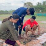 Manimegalai Instagram - 90’s Memories 😍 Enjoy the Little things in Life 😊 Missing Rain + Kappal Childhood Dayssss ☔️ 🏬 #reels #rain #ship #childhoodmemories #trendingreels