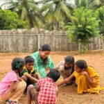 Manimegalai Instagram - Mastering New Game 💪 Goli gundu 😃 #villagegames