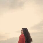 Manjima Mohan Instagram - 🧡❤️ Direction: @aadhavkannadhasan Photography & editing: @gowtham__rajendran Styling: @by_sarana Saree: @suta_bombay Makeup and hair : @hemalathahairandmakeup Chennai, India