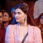 Mannara Instagram – Lighting up Bigg Boss with my pink perfection! 💖✨ 

Styled by @mitalihandaofficial
Customised Outfit @missmomo.in 
Earrings @kqjewellerystore 
Jewellery styling @rimadidthat

@colorstv @officialjiocinema @beingsalmankhan @krushna30

#MannaraChopra #MannaraIsTheBoss #BB #BiggBoss #BB17 #BiggBoss17 #Colors #Mannara #WKV