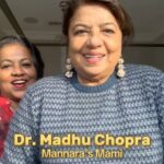 Mannara Instagram – Thank you @drmadhuakhourichopra mami and @vimlaakhouri mami for the wonderful words and continuous support ❤️🙏😇

Love you both ❤️

#MannaraChopra #familysupport #Mannara #BB #BB17 #biggboss17 #biggboss #support