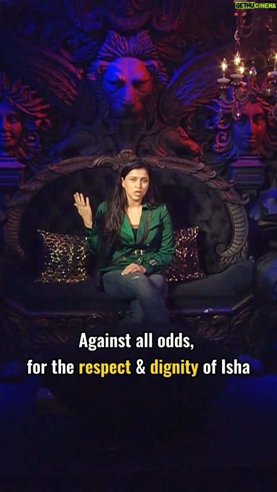Mannara Instagram - I am grateful to those who have betrayed me!! 🙏 They thought they were just stabbing me in the back, but they were also cutting me free from their poisonous life 😶 @colorstv @officialjiocinema @beingsalmankhan #BB #BB17 #biggboss17 #biggboss #MannaraChopra #Mannara #biggbossunseen #biggbossnonstop #NewReel #IgDaily