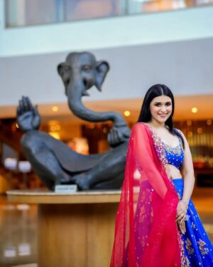 Mannara Instagram - Ganpati Bappa 🙏❤️

#ganpati #mannarachopra