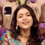Mannara Instagram - 60 days in BB house ☺️❣️ Styled by @rimadidthat Floral shirt @uptownie101 @memannara @colorstv @officialjiocinema #mannarachopra #biggboss #bb #bb17 #igreels #biggbossunseen #greenaesthetic #bigboss #powerdressing #salmankhan #cute #igdaily