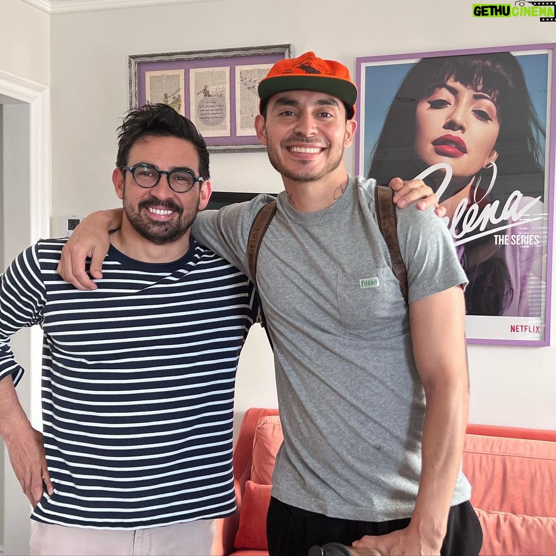 Manny Montana Instagram - One of my favorite people in this business paid us a visit @lbmannymontana !! Loved breaking story together. Los Angeles, California
