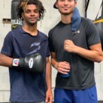 Manny Montana Instagram – Finally got to watch little bro @ashtonsylveh2o @lbjackrabbitboxing spar and he is the TRUTH!! 
Make sure to follow him now because, god willing, this kid is a future world champ! But more importantly he’s a humble, hard working young man going for his dreams. 
#boxing #boxingtraining #boxinglife