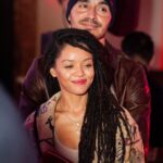 Manny Montana Instagram – High af or just blinking 🤔🧐
One of my favorite nights with this beautiful fckn bad ass woman. @adelfamarr