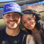 Manny Montana Instagram – @dodgers Thank you thank you thank you for making my family’s Labor Day so special! @mrlucky005 @dcjuniorbfsb Are life long fans and had a ball!
And you even got this Native New Yorker @adelfamarr to cheer for that Dodger Blue!!! (Trying to get her to forget those Yanks) 🤦🏽‍♂️😊
Thanks for all the love!!
#dodgers 
#dodgerstadium