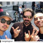 Manny Montana Instagram - Mini g-land reunion with my BOYZ!! @tengstagram #rhys