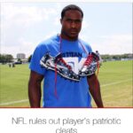 Manny Montana Instagram - "NFL rules out player's patriotic cleats" @kaepernick7 get thrown in the fire but this gets no headlines??? #hypocrisy