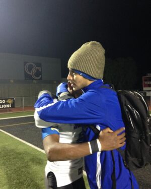 Manny Montana Instagram - Last high school game to now. 
My little bro for life and then some.  @rashawn9shearin