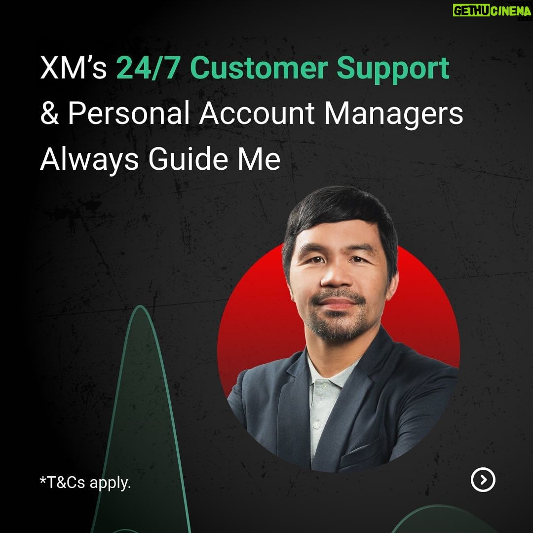 Manny Pacquiao Instagram - Proud to partner with XM - my preferred broker for success! 🥊 Trading with XM is like having a trusted partner by my side in the markets. Their user-friendly platform, tight spreads, and lightning-fast execution have empowered me to pursue my trading goals with confidence. 🔗Create your account today! Link in bio. #XMPhilippines #XMRiseToGreatness #XMxMannyPacquiao #OnlineTrading #XMApp
