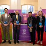 Manoj Bajpayee Instagram - Honored to be part of the inaugural ceremony at the India Pavilion in Berlin alongside H.E. Mr. Parvathaneni Harish, Ambassador of India to Germany, fostering cultural exchange and cinematic collaborations. Thank you, @trishasakhlecha and @nfdcindia @indiaingermany @thetagorecentre