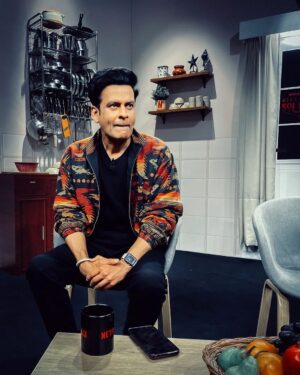 Manoj Bajpayee Instagram - Soup Chronicles 🍲...1. That 'Ready for Soup!' excitement... 2. Anticipation at its peak 3. Soup, why you no here yet? 😠 4. Wait, is that soup I smell... or am I dreaming? 

#KillerSoup #KillerSoupOnNetflix
#KillerSoupOn11Jan @netflix_in

Jacket: @backalleybodega 
Glasses: @voyageeyewear
Styled by: @azcouture_official
Assisted by: @labelblive