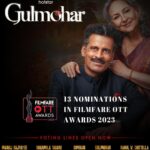 Manoj Bajpayee Instagram - Hearts are abloom with love and pride as #Gulmohar bags an incredible 13 Filmfare OTT Awards in 2023! 🌟 Let's bring the glory home, voting lines are now open! 🔗: Link in bio. #SharmilaTagore @simranrishibagga @surajsharmagram @kavidrama @utsavijhamusic @Santhybee @jatingoswami_official @gandharvdewan @anuraag_arora_official @chalkboardentertainment @zeemusiccompany @siddkhoslamusic @seth_kanishk @talatazizofficial @sethkavita @Koo_ba_koo @vijayganguly @pita625 @eeshitnarain @mansidhruvmehta @mrsheetalsharma @vikeshbhutani @gitika.aggarwal