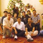Manoj Bajpayee Instagram - Lights, camera, Anniversary! 🥳 Setting the stage for @apoorvsinghkarki01 & @vartika0016 anniversary with Team #Bhaiyyaji. With #ShabanaRazaBajpayee, @vinod.bhanushali, @vipin.sta , @jatingoswami_official, @vikramkhakhar, and our spirited crew. To more such evenings! 🎉 #TeamBhaiyyaji #AnniversaryVibes