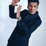 Manoj Bajpayee Instagram - Suited in shadows, alive with the expression! Fashion stylist: @krishkgatriofficial Assistant Stylist: @sakshi_sikaria Outfit: @linebyshamimkhan Footwear: @lsoleshoes_in