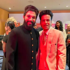 Manoj Bajpayee Instagram - Berlinale buzz with The Fable squad and a special reunion with @alluarjunonline after 12 years since our Telugu films Happy & Vedam...to old bonds and new tales 🥂
 
#Berlinale2024 #TheFableFilm @deepakdobriyal1 @priyankabose20 @tillotamashome @hiral.sidhu @awan.pookot_ @raamreddy89
@juhi_agarwal_reddy #GaneshBabuShetty
@sunil.r.borkar @nithinlukose_
@kapoor_sid @sachinfido #Maxmedia @prspctvsproductions

Outfit: @vs_vishal_singhania
Shoes: @Rossobrunelloofficial
Styled by: @azcouture_official
Assisted by: @akansha_stylist
Brand Co Ordinator: @triptigoy