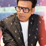 Manoj Bajpayee Instagram - Dark mode: activated. Outfit- @dagalabel Shoes: @monkstoryofficial Glasses: @Voyageeyewear Styled by: @azcouture_official Assisted by: @labelblive Brand coördinator- @triptigoy