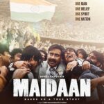 Manoj Muntashir Instagram - मैदानों में धूम न कम हो, जाते हैं हम जाने दो! #maidaan #upcomingfilm #indianfootball #manojmuntashir #manojmuntashirshukla