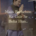 Manoj Muntashir Instagram - मैं बच्चों के गले से बोलता हूँ! #manojmuntashir #manojmuntashirshukla #india #future #youth #bharat #youthicon #poetry #hindi
