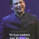 Manoj Muntashir Instagram - ये क्या ज़िद है! #ishqmubarak #love #trending #reels #purpose #events #maamatrubhumiaurmohabbat #mohabbat #poetry