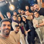 Manouchehr Hadi Instagram – با دوستان هنرمندم در مافیا