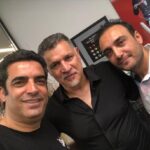 Manouchehr Hadi Instagram - امروز مهمان جناب دایی بودیم در دفتر ایشون. ممنون از دعوتتون سلطان. ممنون از دوست خوبم رضا معتمد که شرایط این ملاقات رو فراهم کرد. علی آقا ماشاله بهتون. دم غیرت و مردونگیتون گرم.