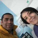 Manouchehr Hadi Instagram - بهاره قشنگم روح نازنینت آسمانی و شاد همکار مهربان من در چندین سریال و فیلم. دیگه خوبه خوب شدی.