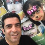 Manouchehr Hadi Instagram - زندگیم گوشگله پیدر ماه قشنگم