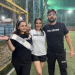 Mansi Srivastava Instagram - Anddddddd #RUHA ki #matchfixing and dilon ki mixing ho gayi hai . Truly impressed with the GROOM SQUAD today with their sixer pe sixer on every ball .. but still the TEAM BRIDE managed to win only and only for our beloved @nehalaxmi_ who is the next bride to be and all ready to shine on her D DAY 💜 close to my heart this special girl and i truly wish the best for her always ❤️ and can’t wait to be a part of her and @rudrayshjoshii ‘s special days 🎊 Lets get it started 💜💜💜💜🙌🙌🙌