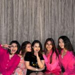 Mansi Srivastava Instagram – When we all follow the dress code to the T , i mean to the Pink 💕💖🌸🌺