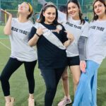 Mansi Srivastava Instagram - Ooooppsssss nono noooo WE cannot be our mister’s sistersssss hence running with SISTERS 👯‍♀️