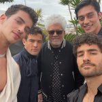 Manu Ríos Instagram - presentando “Strange Way Of Life” de Pedro Almodóvar. imposible imaginar una primera vez en Cannes más especial que esta. feliz y agradecido 🖤 Cannes Film Festival