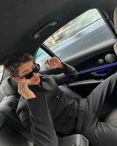Manu Ríos Instagram - @ferragamo 🪽🗡️ #ad Milan, Italy