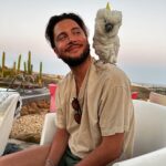 Manuel Carrasco Instagram - Próxima colaboración con la Maru!! 🤣🦜