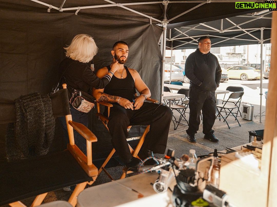 Manuel Turizo Instagram - Carrete de mi primer día de rodaje en Hollywood sisisi 😆