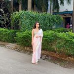 Manushi Chhillar Instagram – Promotion diaries phase 1
#OperationValentine 
2 cities and some mirror selfies 🩷🩵🩷🩵