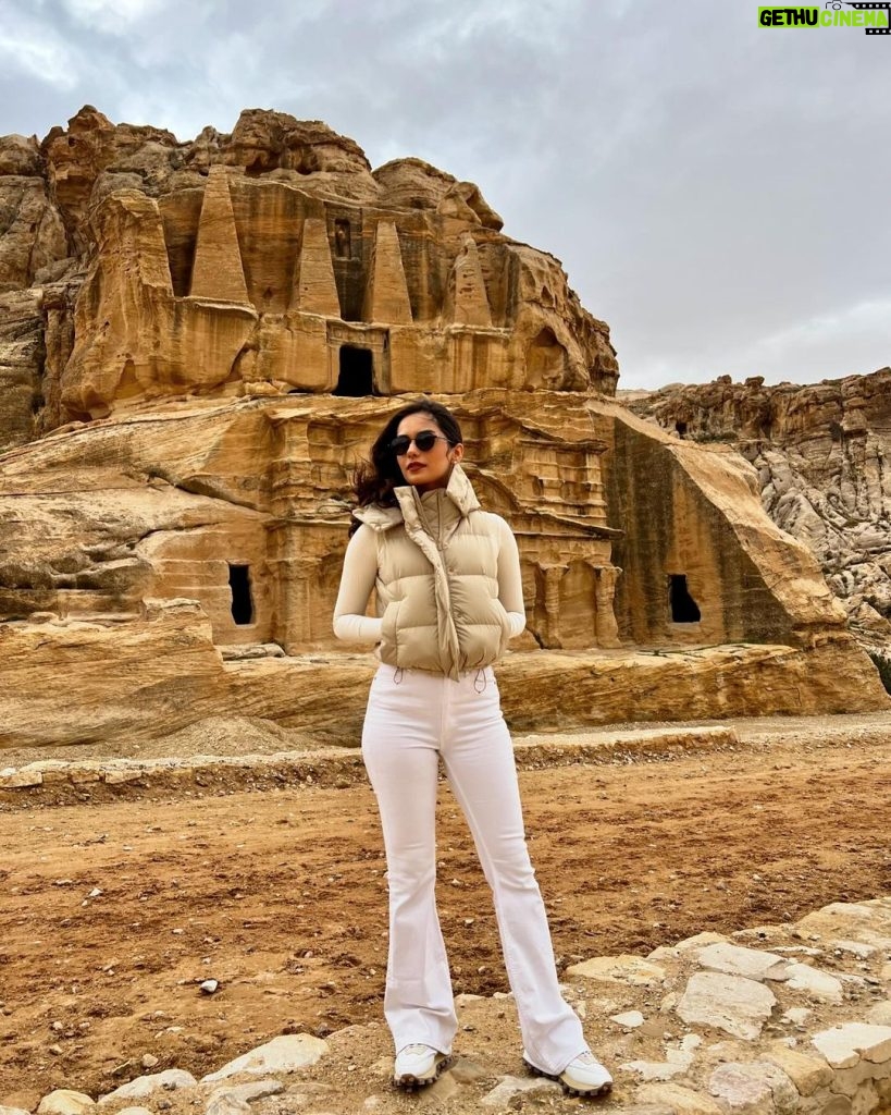 Manushi Chhillar Instagram - Petra you beauty 🤎🤎 The Lost City Of Petra, Jordan