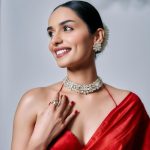 Manushi Chhillar Instagram - Tis the season of red ❤️❤️ #Umang2023