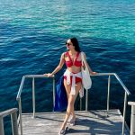 Manushi Chhillar Instagram - The perfect morning ☀️☀️ Happy skin, some snorkel swims, a good read, good food and best company 💙🐠🏖️🌴💚 . #JumeirahMaldives #MakePlansHolidays Jumeirah Maldives