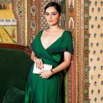 Manushi Chhillar Instagram - A night with @ralphlauren @collectiveindia and @princessdiyakumarifoundation 💚💚 #RalphLauren #RLholiday #PDKF City Palace, Jaipur