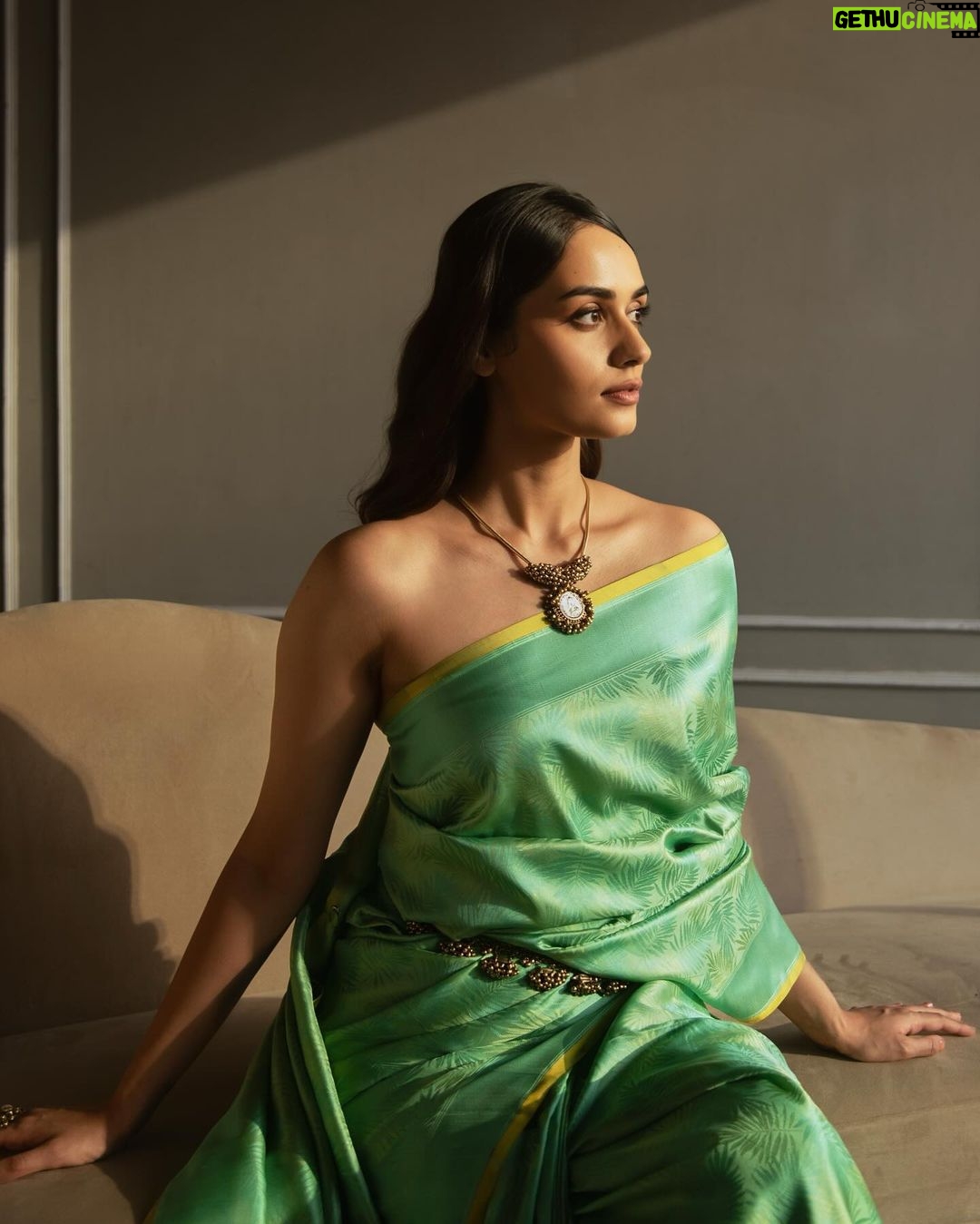 Manushi Chhillar Instagram - My love affair with sarees since ♾️