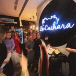 María Gabriela de Faría Instagram - Santa nos ama ❤️🎁🎅🏽 Gracias totales @lacuchararestaurante 🥄 ¡que navidad tan bonita no han regalado! Madrid, Spain