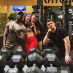 María Gabriela de Faría Instagram - @paolomascitti ‘s superheroes and my 8th workout of the week 🦹🏻‍♀️💪🏻